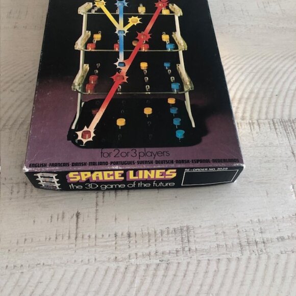 Vintage 1969 Invicta Space Lines the 3D Game of the Future #3029 - Picture 6 of 10